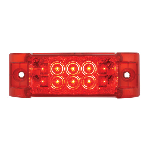Rectangular Wide Angle Spyder 10 Led Mark