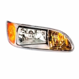 Headlight fits Peterbilt 325, 330, 335, 337, 340, 348, 382, 384, 386, 387- Passenger
