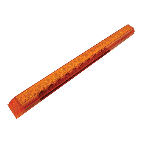 20" Spyder LED Light Bar w/ Chrome Plastic Bezel Amber/Amber