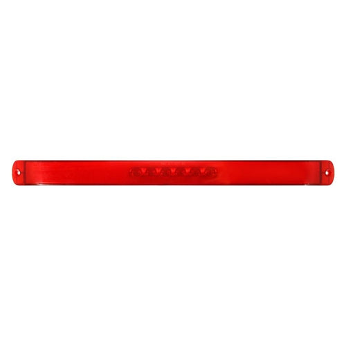28 LED 17" Stop, Turn & Tail Light Bar - Red LED/Red Lens