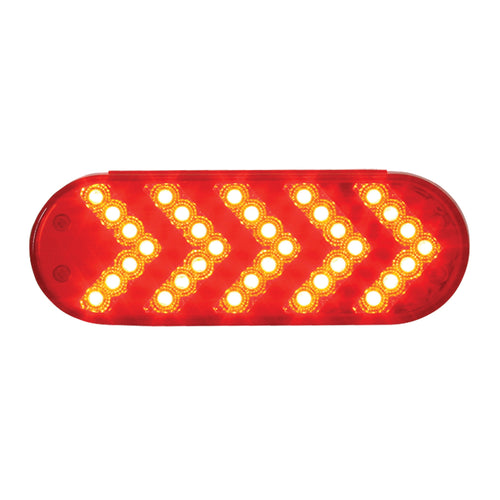 Oval Sequential Arrow Mid-Turn Spyder LED Light
