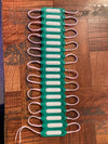 6 Led  Rubber Light Bars Strip W/Adhesive Tape Green