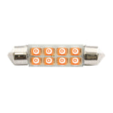 211-2 Dome Type 8 LED Light Bulb Amber
