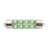 211-2 Dome Type 8 LED Light Bulb Green
