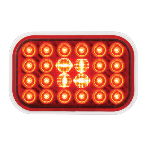 Rectangular Pearl 24 LED 12V Light Only