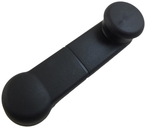 Interior Window Black Handle Fits Freightliner, Sterling Passenger/Driver Side