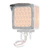 Bezel With Visor For Square Double Face Pearl Led Pedestal Light (Bezel Only)