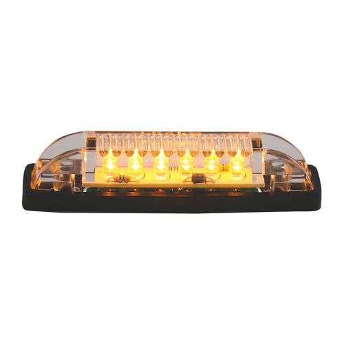 Thin Line Surface Mount 6 LED Marker Light