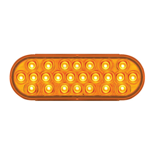 6” Oval 24 LED Park/Turn/Clearance Light 12V