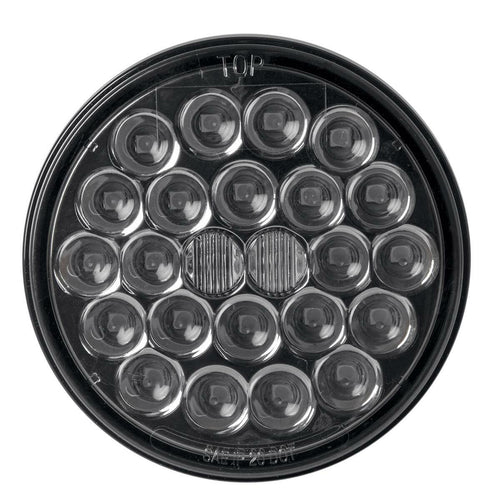 4" LED Sealed Pearl LED Light Smoke Len Amber/Smoke