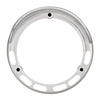 Chrome Plastic Bezel W/Visor Pearl LED pedestial Ligths