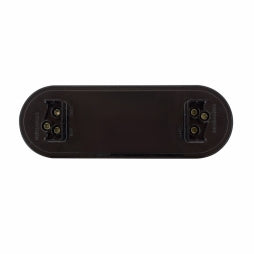 6” Oval Combo Light with 14 LED Stop, Turn & Tail Light & 16 LED Back-Up Light - Red LED/Red Lens