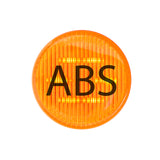 ABS Logo Amber Round LED Marker Light 2.5”