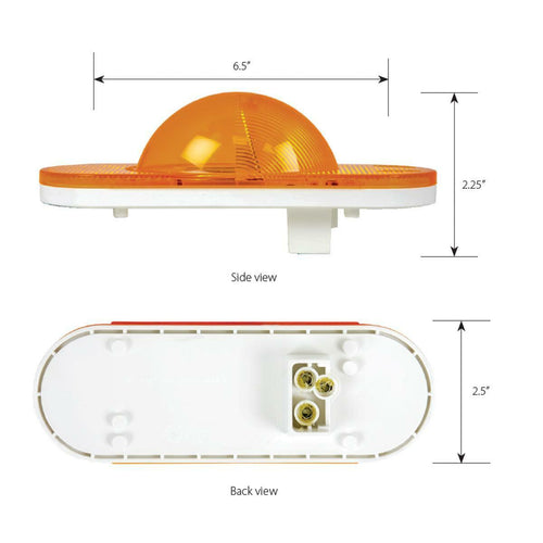 Oval Side Marker & Turn Led Light