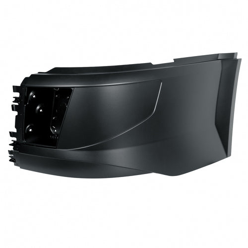 Bumper End W/ Fog Light Cut Out (Screw Mount) Fits Volvo VN & VNL 2015-2017 DRIVER