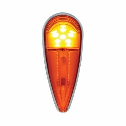 6 LED Pickup Cab Marker Light - Amber LED/Amber Lens