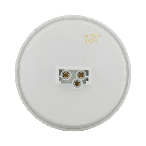 4 Inch Round Glolight Trailer Tail Light- S/T/T - Led - Submersible - 21 Diodes - Red Lens