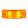 Amber Large Oblong Marker Light