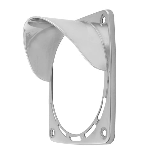 Bezel with Visor for Square Double Face Pedestal Light