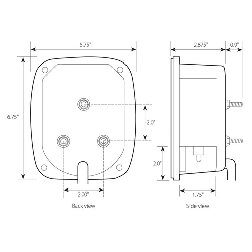 Multi-Function Three Stud Combination Spyder LED Light