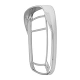 Chrome Plastic Light Rim W/Visor