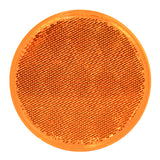 3” Round Reflector with Adhesive Back