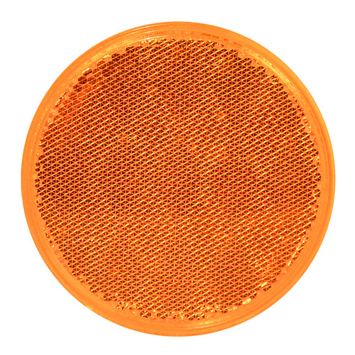 3” Round Reflector with Adhesive Back