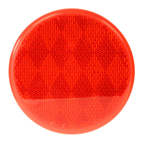 3” Round Reflector with Adhesive Back
