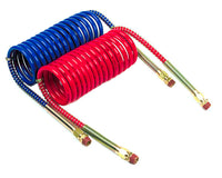 Coiled Air Leads Red, Blue Length: 15’, Other: Leads: 12" Air Hose