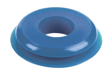 Glad hand seal Polyurethane  - Large Face, Blue, Pk 8