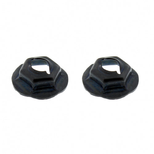 Chrome Diecast fits Peterbilt Flag Emblem Speed Nuts Included