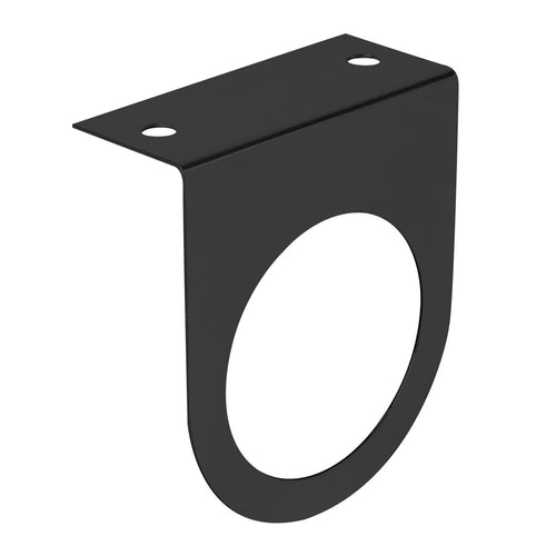 Blacked Painted Steel Light Bracket Only 2 1/2”