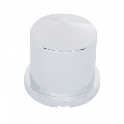 33mm X 1-7/8" Chrome Plastic Pointed Nut Covers - Push-On (10-Pack