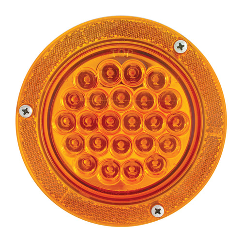 Amber Reflector Ring for 4" Round Light