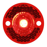 1-1/8" Mini Surface Mount LED Marker Light Red