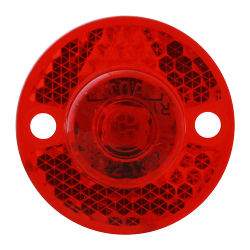 1-1/8" Mini Surface Mount LED Marker Light Red