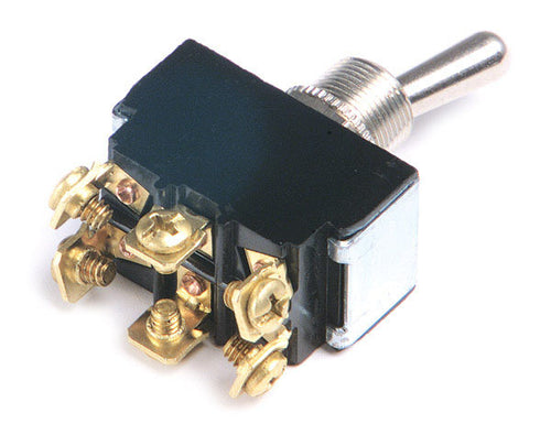 Toggle Switches Heavy Duty, On/On, 20A, 6 Screw