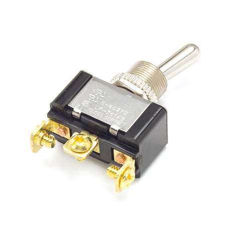 Toggle Switches Heavy Duty, On/Off/On, 3 Screw