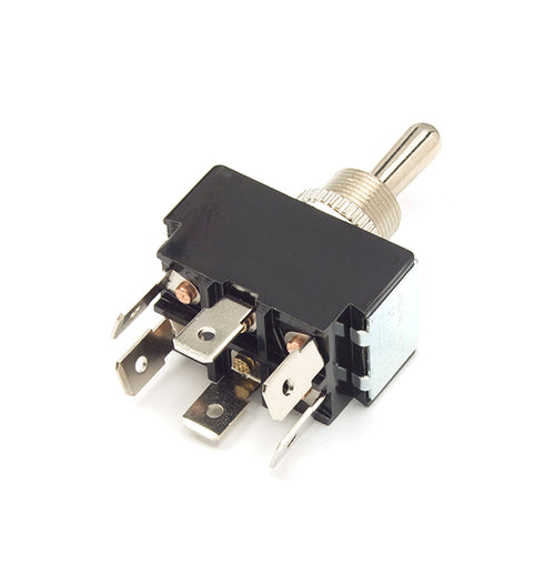 Toggle Switches Heavy Duty, On/Off/On, 20A, 6 Blade