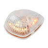 Triangle Cab Light For Pickup/Suv/Rv/Bus Amber/Clear 9 Leds