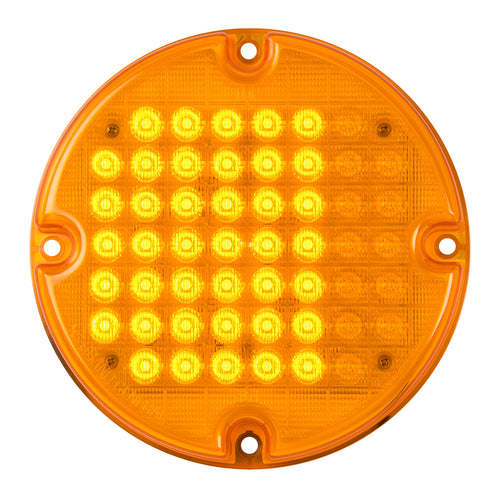 7" Amber-Amber Smart Dynamic Sequential LED Bus Coach Light