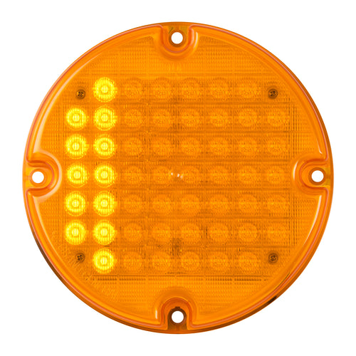 7" Amber-Amber Smart Dynamic Sequential LED Bus Coach Light