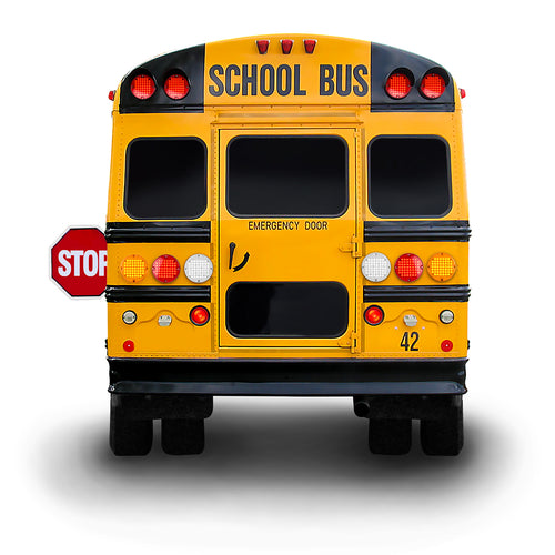 7" Red-Red Smart Dynamic Sequential LED Bus Coach Light