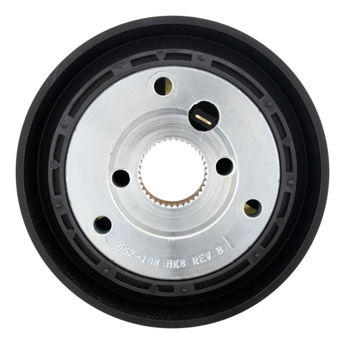 Black Hub Kit Steering Wheel Kenworth (2012-On) T680 & T880 (w/o Switches) Peterbilt (2014-On) 567, 579, 587 Models