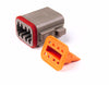 Deutsch - DT Series Housing & Wedgelocks 8-Way Male Plug