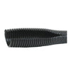 Black Corrugated Split Loom 1/2” 10 Ft Roll