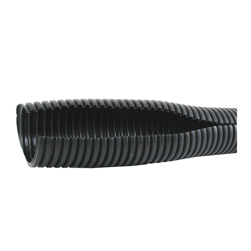 Protector Black Corrugated Split Loom 1/4” 10 Ft Roll