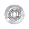 1” Dia. Mini Push / Screw-In Wide Angle Led Marker Light W/ Chrome Bezel