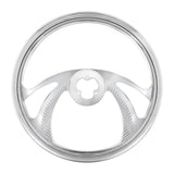 18" Chrome Aluminum "Scorpion" Style Steering Wheel