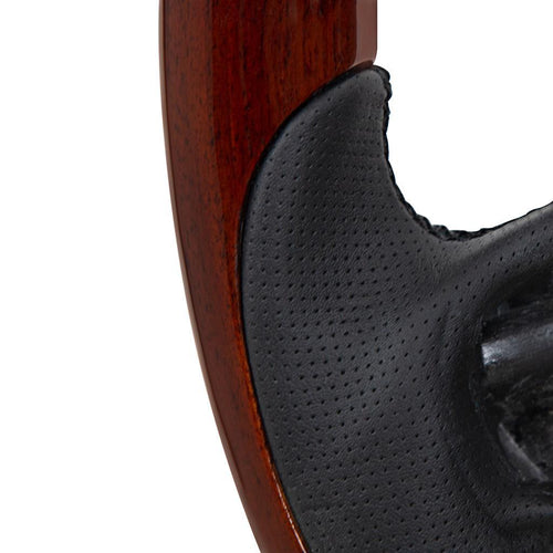 18" YourGrip Wood Steering Wheel For 2012-2021 Peterbilt 579 & 2013-2021 Kenworth T680